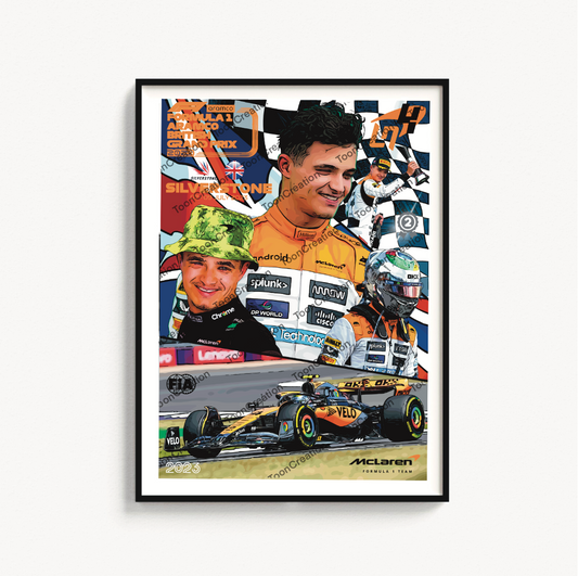 Lando Norris - 2023 - GP de Silverstone - Formule 1