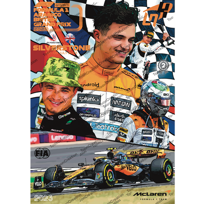 Lando Norris - 2023 - GP de Silverstone - Formule 1