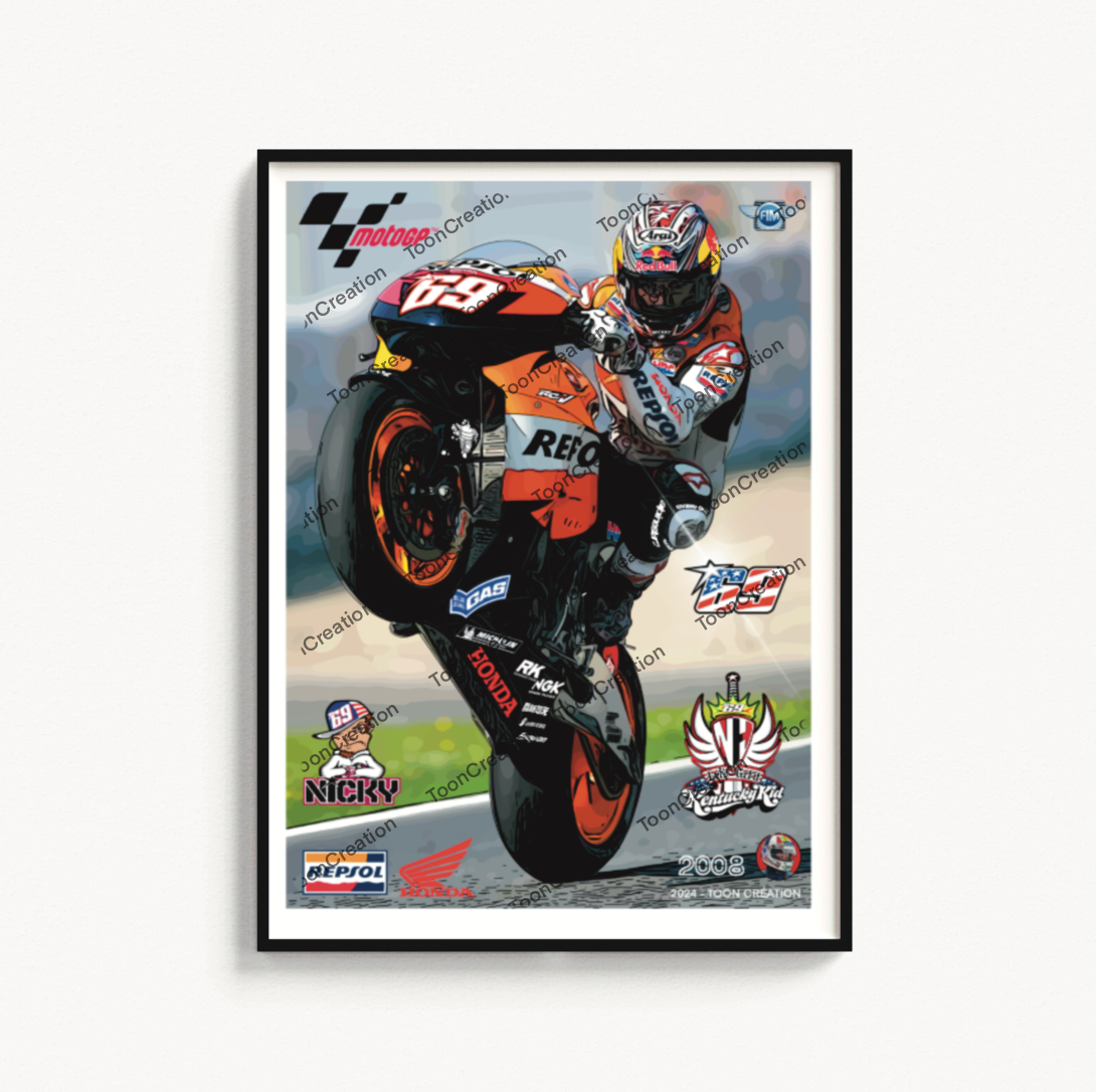 Nicky Hayden - 2008 - MotoGP