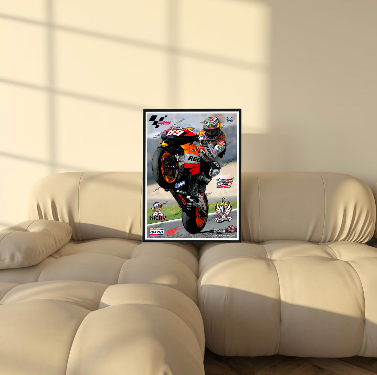 Nicky Hayden - 2008 - MotoGP