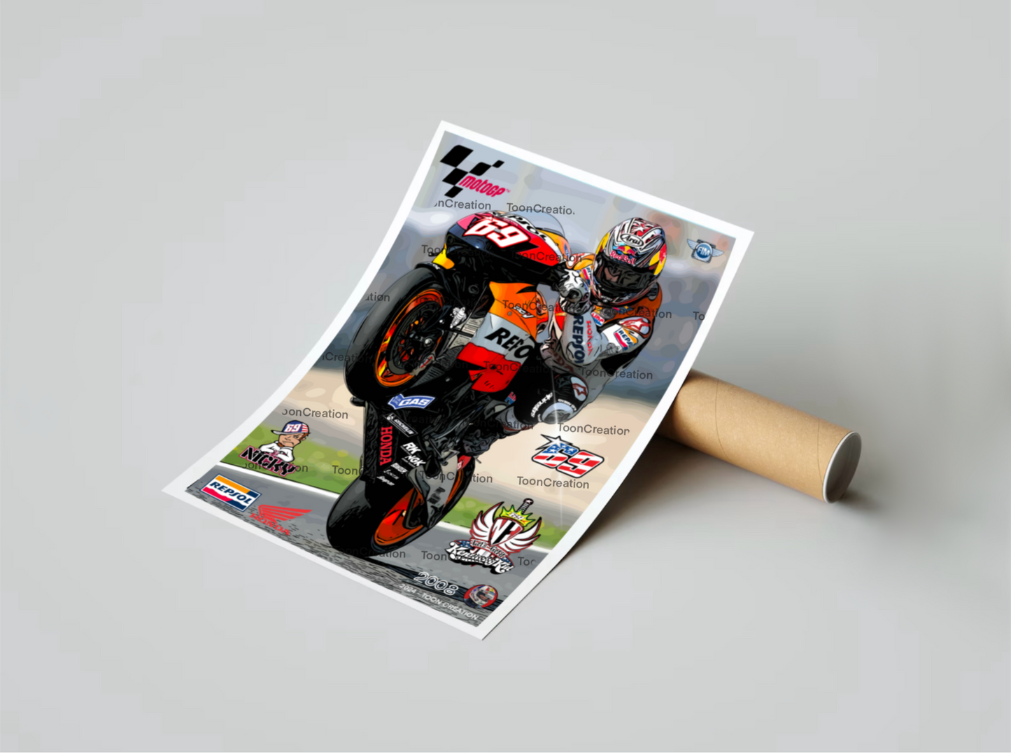 Nicky Hayden - 2008 - MotoGP