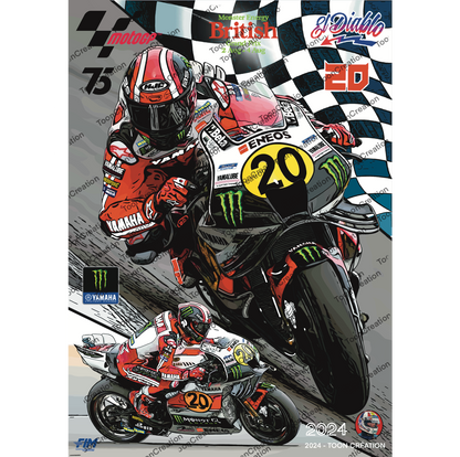 Fabio Quartararo - 2024 - GP de Silverstone - MotoGP