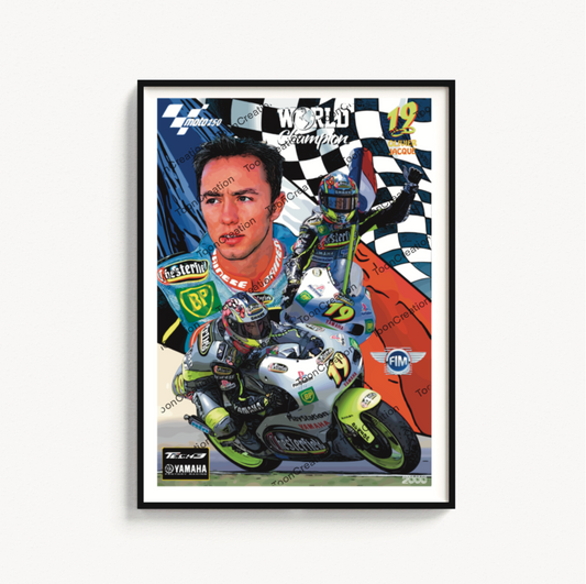 Olivier Jacque - 2000 - World Champion - Moto 250