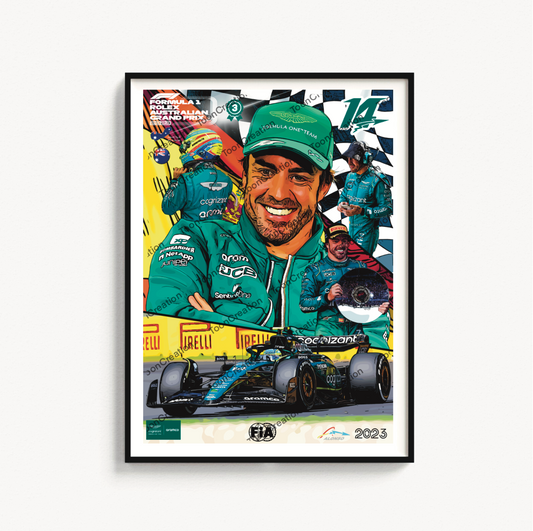 Fernando Alonso - 2023 - GP d’Australie - Formule 1