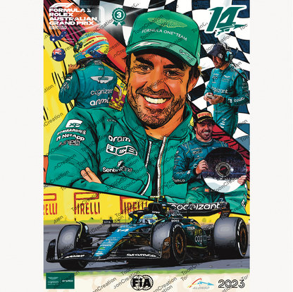 Fernando Alonso - 2023 - GP d’Australie - Formule 1