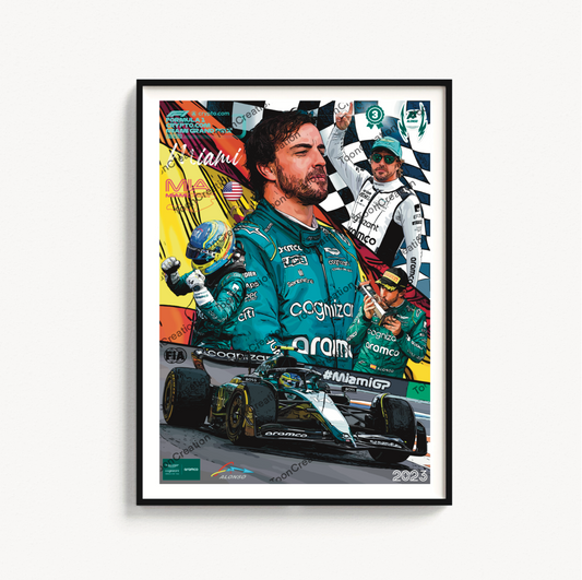Fernando Alonso - 2023 - GP de Miami - Formule 1