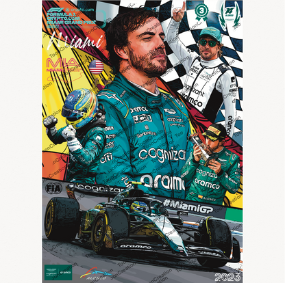 Fernando Alonso - 2023 - GP de Miami - Formule 1