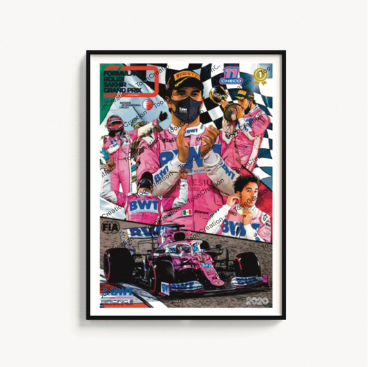 Sergio Perez - 2020 - GP de Sakhir - 1ère victoire - Formule 1