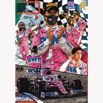 Sergio Perez - 2020 - GP de Sakhir - 1ère victoire - Formule 1