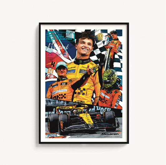 Lando Norris - 2024 - GP de Miami - 1ère victoire - Formule 1