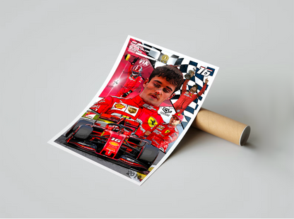 Charles Leclerc - 2019 - GP de Belgique - 1ère victoire - Formule 1