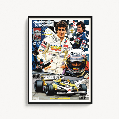 Alain Prost - 1981 - Première victoire - Formule 1