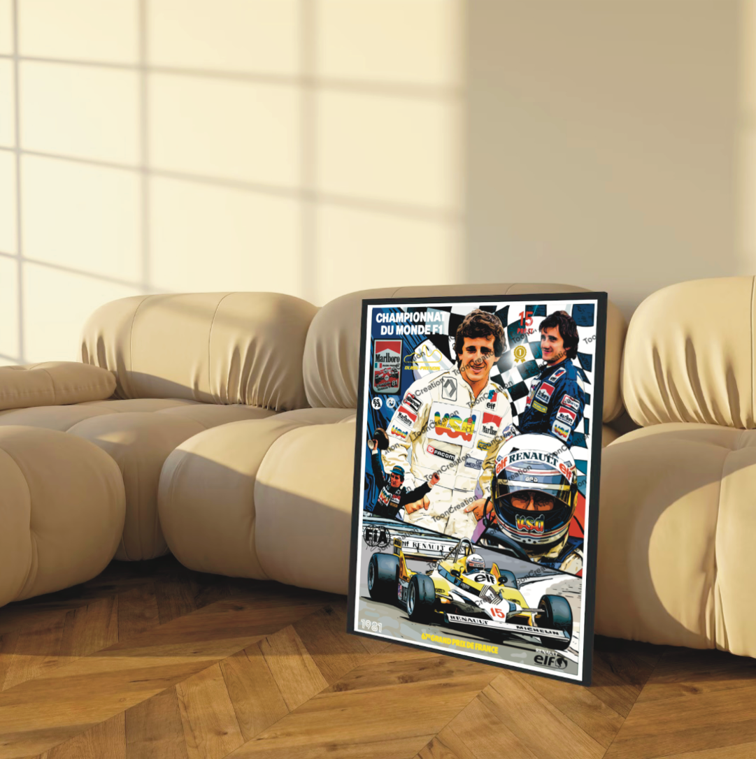 Alain Prost - 1981 - Première victoire - Formule 1