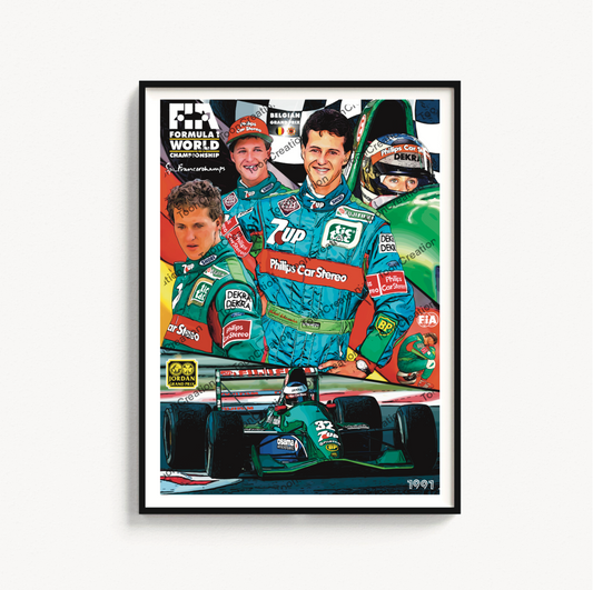 Michael Schumacher - 1991 - Premier GP - Formule 1