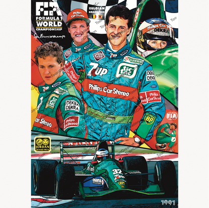 Michael Schumacher - 1991 - Premier GP - Formule 1