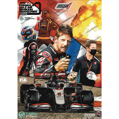 Romain Grosjean - GP de Bahreïn - 2020 - Formule 1