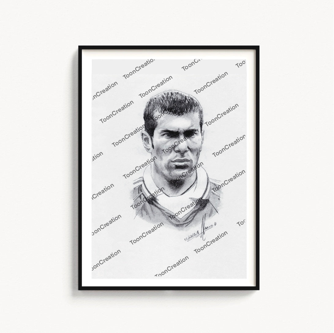 Zinédine Zidane - 1998 - Équipe de France - Football
