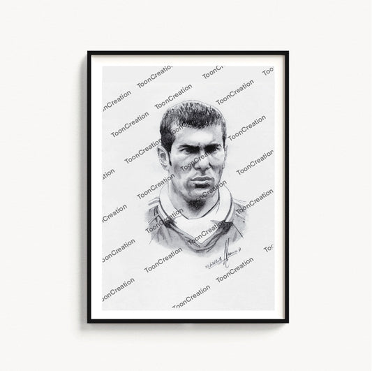 Zinédine Zidane - 1998 - Équipe de France - Football