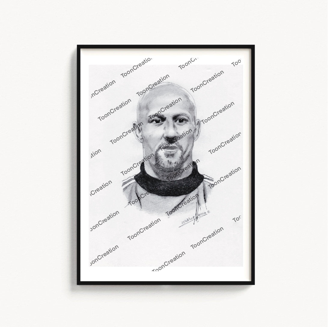 Fabien Barthez - 1998 - Equipe de France - Football