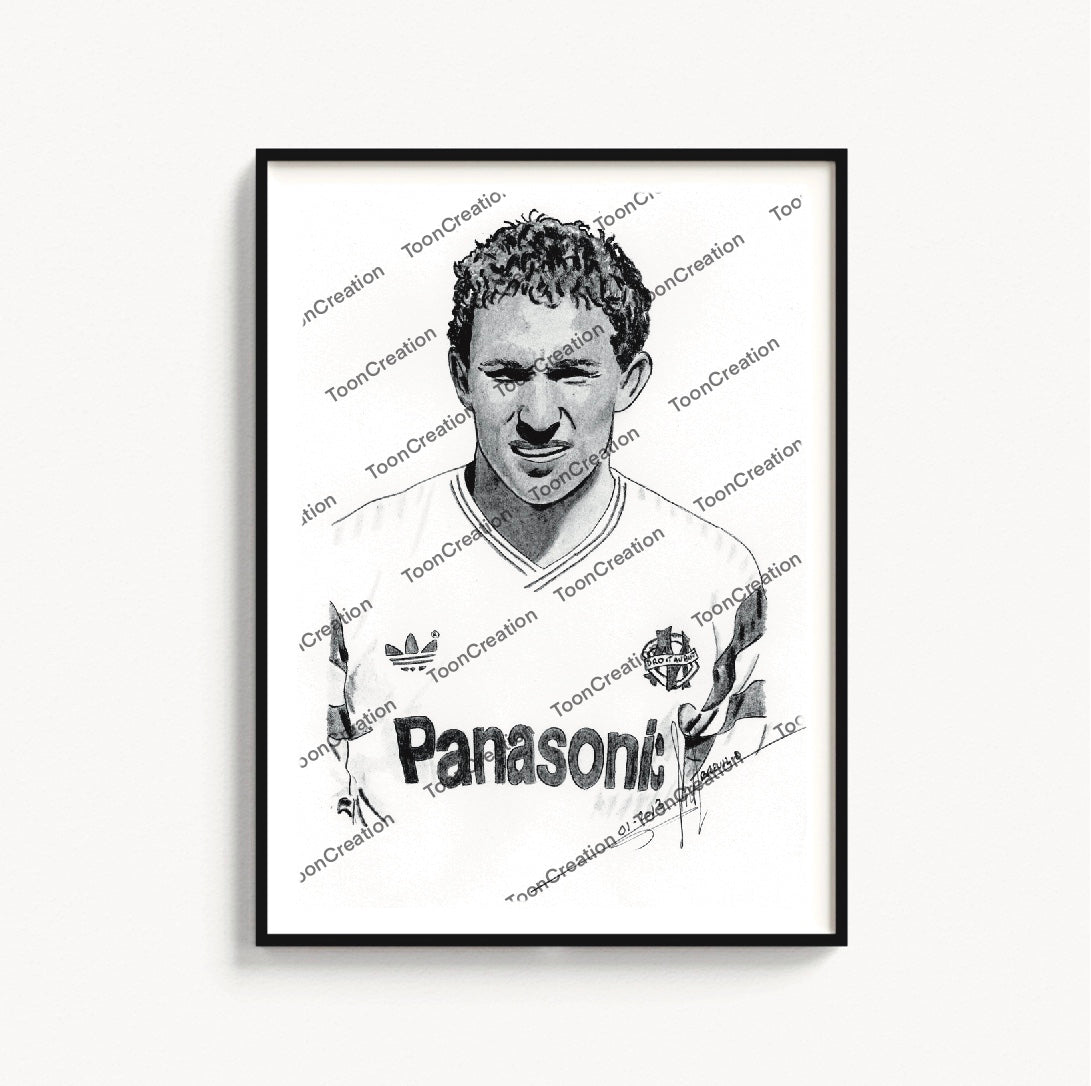 Jean-Pierre Papin - 1986/1992 - Olympique de Marseille - Football