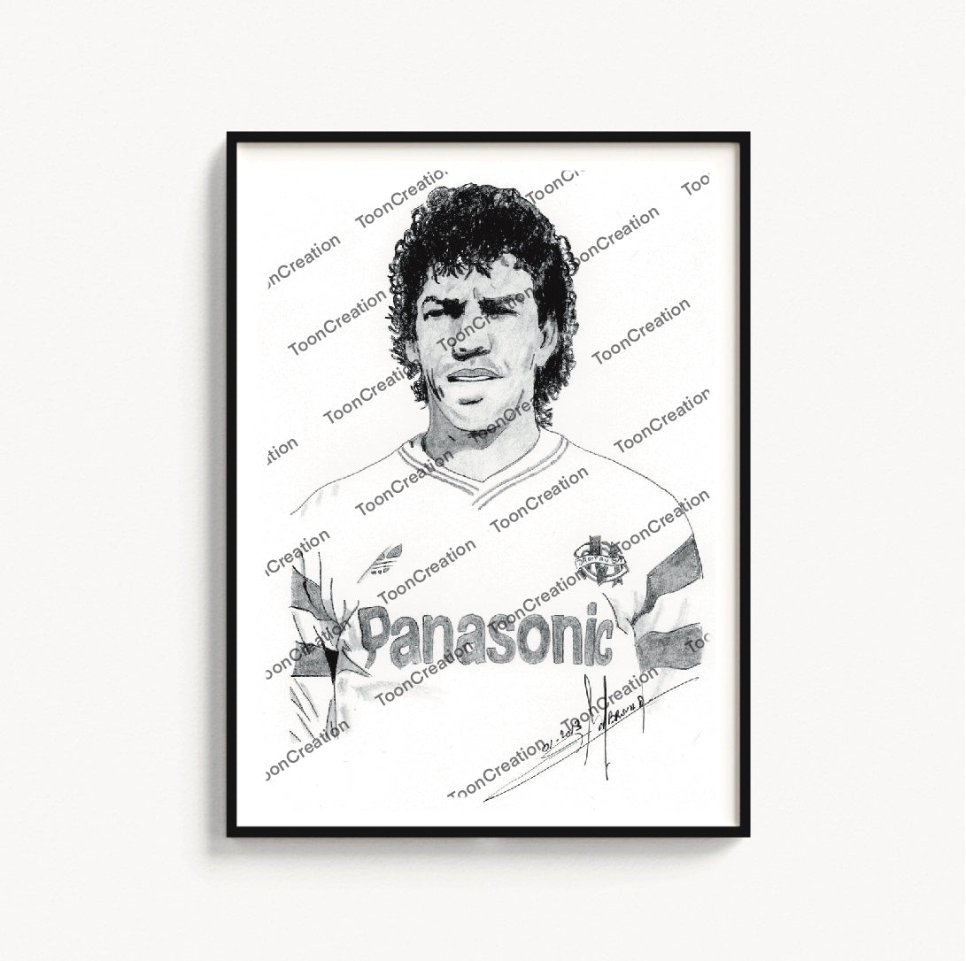 Carlos Mozer - 1989/1992 - Olympique de Marseille - Football