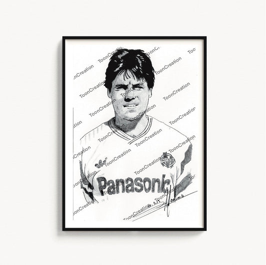 Manuel Amoros - 1989/1993 - Olympique de Marseille - Football